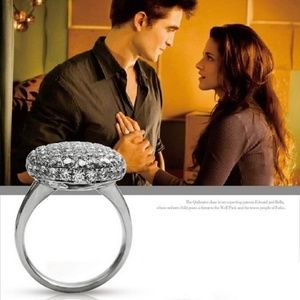 Twilight Bella 925 Sterling Silver Engagement‎ Ring